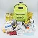 PrepareSurvive Backpack for Disaster Preparedness with Dynamo Radio/Flashlight & iOSAT KI Tablets