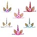 Unicorn Headband Unicorn Birthday Rose Flower Headband Unicorn Party Halloween Christmas Animal Ears ruiqi