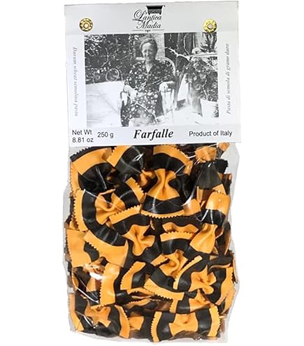 black bowtie noodles