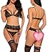 Avidlove Sexy Lingerie for Women Lace Teddy Babydoll Bodysuit Nightwear Outfit