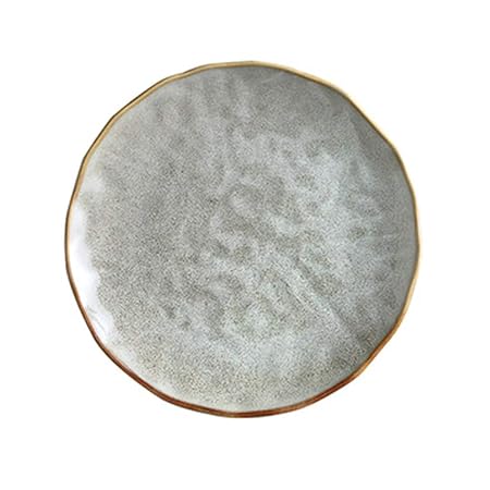 LCF Placa Gris Restaurante Occidental Plato Plato Redondo de ...