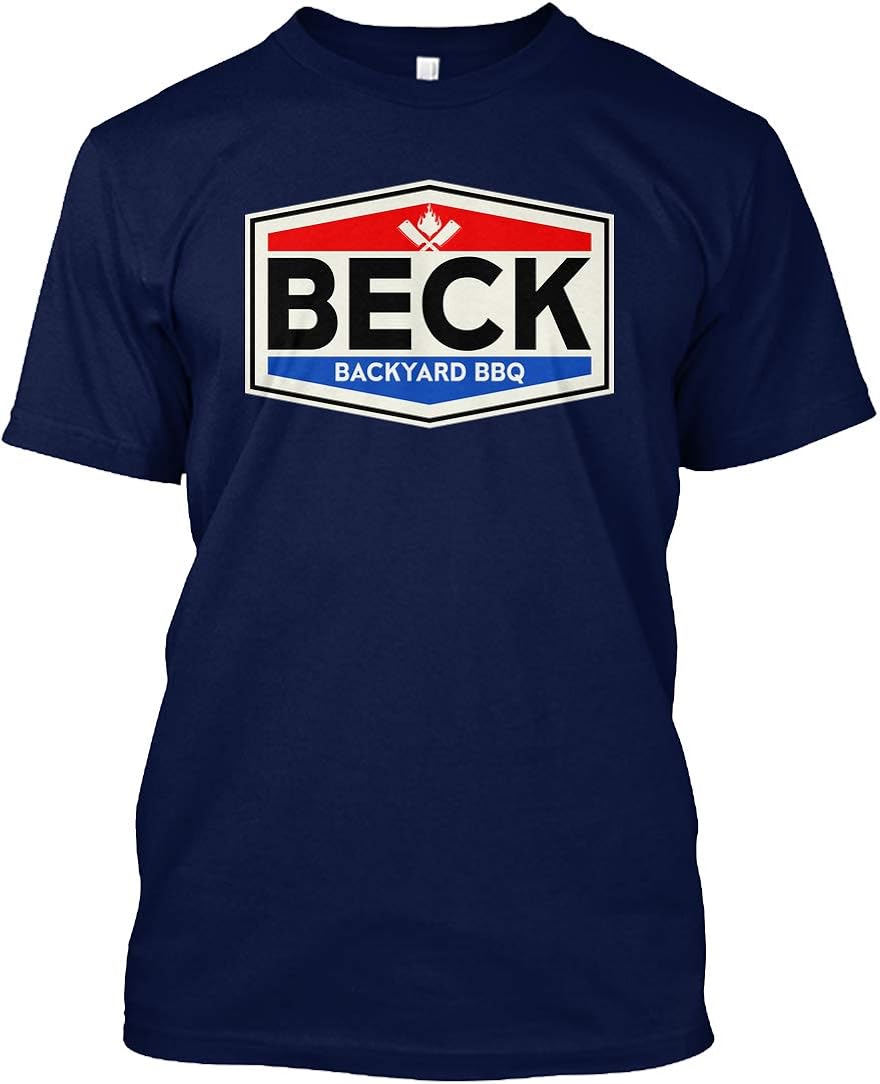 Amazon Com Beck Backyard Bbq Tshirt Hanes Tagless Tee Clothing