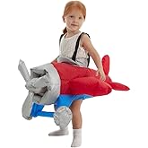 HSCTEK Toddler Inflatable Airplane Costume
