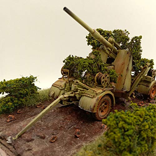 Warmtree DIY Miniature Shrubs Bushes Foliage Terrain Model Kit Sand Table Simulation Landscape War Gaming Terrain Decoration Railroad Scenery War Gaming Scenery