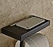 Rozin Multifunction Toilet Paper Holder with Storage Holder Function Oil Rubbed Bronze