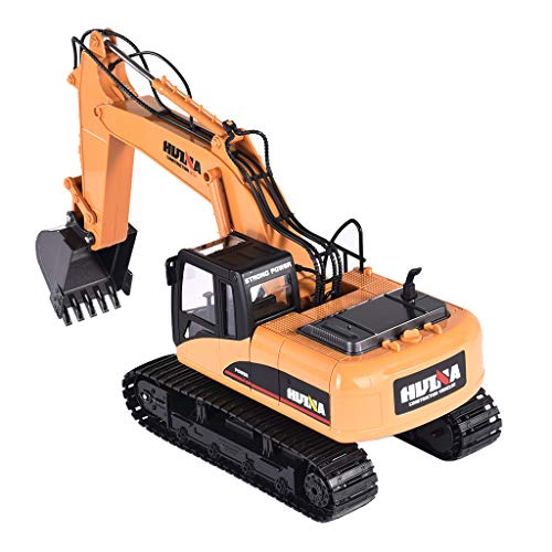 Chenway Rc Truck Remote Control Toys Toys 1550 1/14 2.4G 15CH Alloy Excavator Engineering Vehicle RC Car (Excavator)