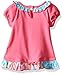 Bonnie Baby Baby Girls' 2 Piece Knit Playwear Set with Butterfly Applique