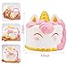 R HORSE Jumbo Cute Narwhal Cake, Unicorn Cake, Unicorn Fox, Rainbow Horse, Deer Cake Set Kawaii Cream Scented Squishy Soft Decompression Squeeze Toys for Kids or Stress Relief Toy (5 Pack)