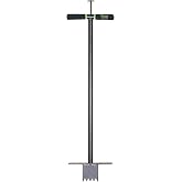 Yard Butler Sod Plugger, No-Bend Lawn Repair for Grass Plugs | Ergonomic No-Bend Sod Plugger for Zoysia, St. Augustine and Bermuda Grass, Durable Steel with Soil Ejector, Professional