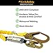 KwikSafety - Charlotte, NC - BOA [1 PACK] External Shock Absorber Single Leg 6ft Safety Lanyard OSHA ANSI Fall Protection Restraint Equipment Snap Rebar Hook Connectors Construction Arborist Roofing