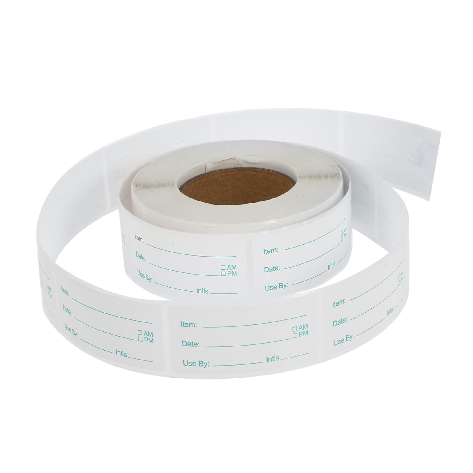 Photo 1 of VINTORKY 1 Roll Date Sticker Printable Tags Refrigerator Stickers Containers for Fridge Pantry Food Label Refrigerator Food Label Food Sticker Food Date Labels Food Containers Labels Shelf