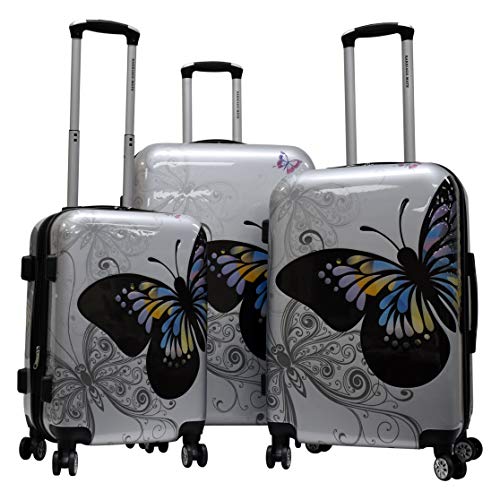 KarriageMate Hardside Luggage Set with Spinner Wheels, Expandable