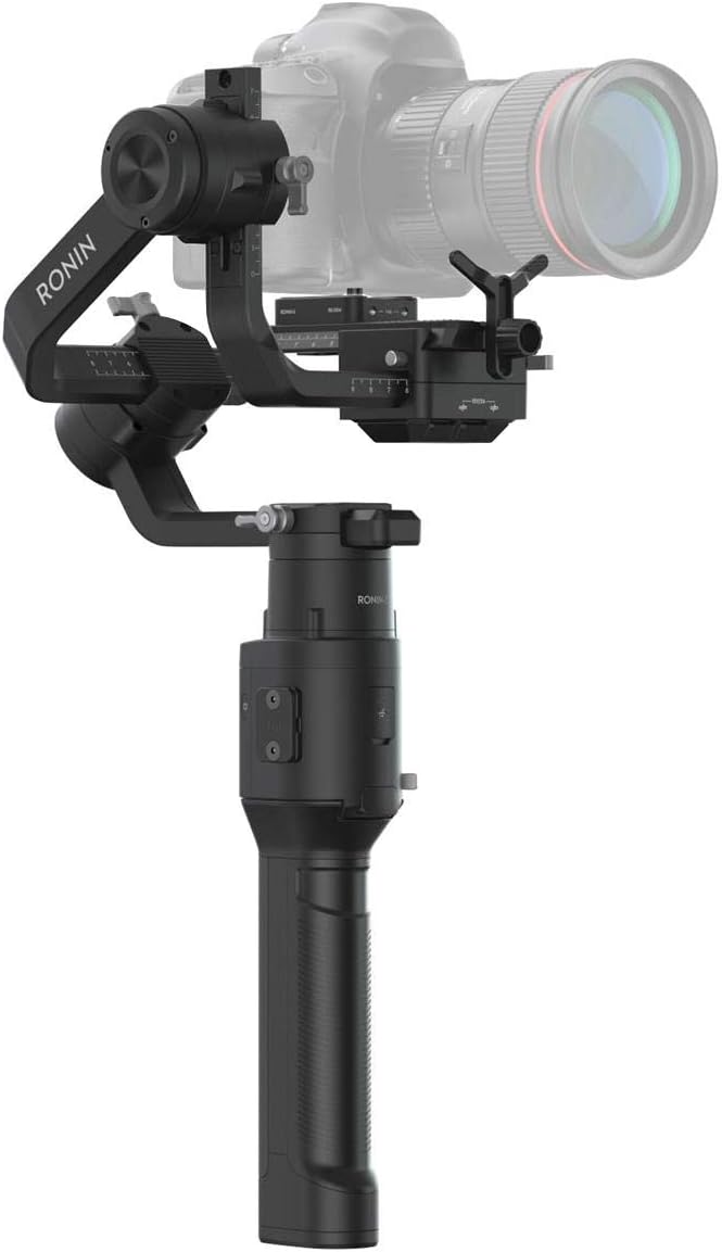 2019 DJI Ronin-S Essentials Kit 3-Axis Gimbal Stabilizer for Mirrorless and DSLR Cameras, Tripod, Gimbal Hook and Loop Strap, 1 Year Limited Warranty, Black(CP.RN.00000033.01) : Camera & Photo