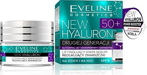 Eveline New Hyaluron Wrinkle Day and Night Cream – Serum 50 + (50ml) by New Hyaluron