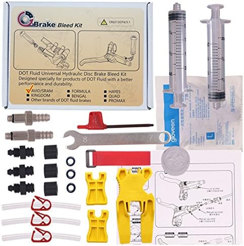 Gdlhsp Bike Hydraulic Disc Brake Bleed AVID Professional Kit Syringe Tools AVID Formula HYGIA USAGI HAYES