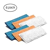 6 Pack iRobot Pads Accessories for iRobot Braava Jet 240 241 Spare Pads Kit,Designed by D.eva