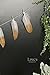 Ling's moment 6 FT Gold Dipped Feather Garland Banner for Bohemian Wedding Party Bridal Baby Shower Teepee Decorations, Boho Decor Home Bedroom Wall Decor