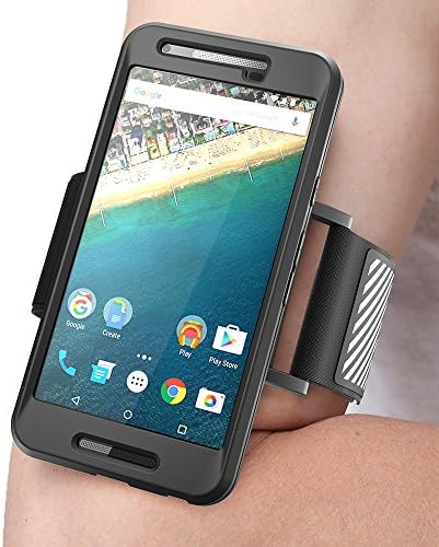 Nexus 5X Armband, SUPCASE Google Nexus 5X Armband Easy Fitting Sport Running Armband with Premium Flexible Case Combo for Google Nexus 5X (2015 Release)