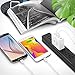 Pisen 20W 4-Port Portable USB Charger, Foldable AC Plug and Smart Technology Travel Charger Wall Charging Station for iPhone 8/7/6 Plus, iPad, Samsung Galaxy , HTC, Blackberry Power Banks, and More
