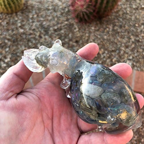 Orgone and Crystal Hippo #1