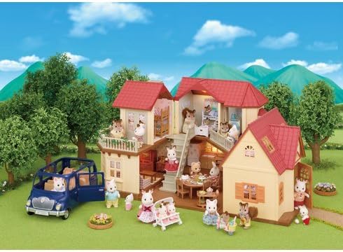 Sylvanian New Families Beechwood Hall & Cosy Cottage Gift Set