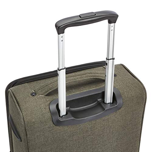 Amazon Basics Urban Softside Spinner Luggage, 3Piece Set, Green