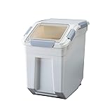 HANAMYA 25 Liter / 40 lbs Rice Storage Container