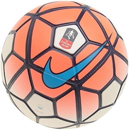 Nike Strike Fa Cup Football - Size 4 - Mango/White: Amazon.co.uk: Sports & Outdoors