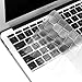 TOP CASE - 2 in 1 Bundle Deal Crystal Clear See Thru Hard Case Cover and Transparent TPU Keyboard Cover Compatible with Apple MacBook Air 11