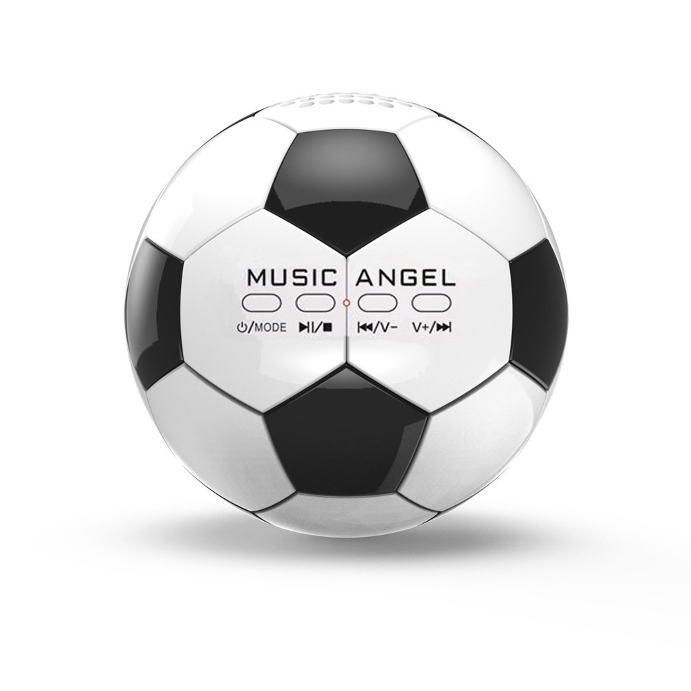 Music Angel JH-ZQBT3 Mini Fútbol Super Bass MP3 Player Support TF ...