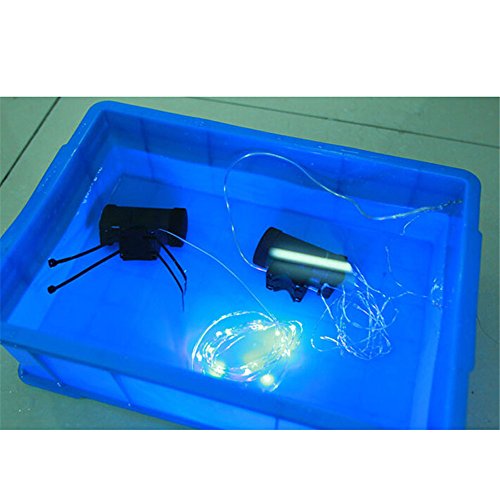 Happy Hours® Waterproof 20 LED Bike Wheel Light String Safety Flash LED Strip Lamp for Night Riding Cycling Bicycle Spoke Fun Tire Light Working with 3AA Batteries,Colorful
