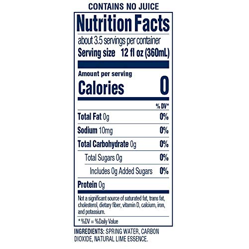 Crystal Geyser Natural Flavored Sparkling Spring Water, Lime, 12 Pack