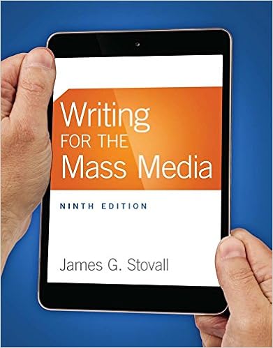 Writing For The Mass Media 2 Downloads Kindle Edition By Stovall James G Reference Kindle Ebooks Amazon Com