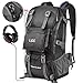 LGC Products Travel Backpack 40L Waterproof Hiking Backpack for Men & Women,Carping Backpack with Headphone Interface & Rain Cover for Hiking,Traveling & Camping
