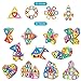 Jasonwell 68 Pcs Magnetic Tiles Building Blocks Set for Boys Girls Preschool Educational Construction Kit Magnet Stacking Toys for Kids Toddlers Children Age 3 4 5 6 7 8 Year Old ...