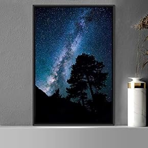 signwin Framed Canvas Sky of Stars Astronomy &...