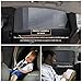 Car Window Sun Shade Baby Sun Cloth Washable for Car SUV Side Window (2 Pack)