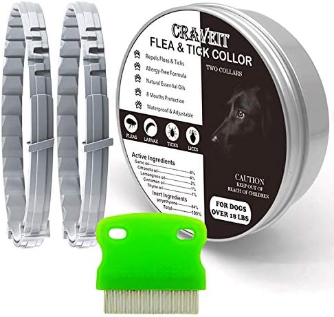 Craveit Flea and Tick Collar for Large Dog
