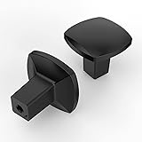 Asidrama 10 Pack Matte Black Kitchen Cabinet Knobs