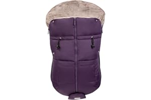 AGACAS Stroller Footmuff - Universal Winter Thicken Bunting Sleeping Bag, Water Repellent Cover, Shearing Blanket, Fits All Pushchair/Pram/Car Seats with Warm Hand Gloves/Warmmuffs