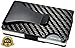 Tactical Ninja Premium Slim RFID Wallet Minimalist Wallet/Carbon Fiber Credit Card Holder With Money Clip/Aluminum Front Pocket Card Case/With Protective Scan Proof Anti-Theft Technology