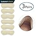 Nanooer Leather High Heel Pads for Shoes That are Too Big, Heel Grips Liner for Shoe Pads for Shoes Too Big, High Heel Inserts for Women Anti Slip, High Heel Insoles,3 Pair?