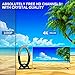 Indoor HDTV Antenna - HDTV 1080P 4K Digital 2019 New TV Antenna, 120 Miles Long Range with Signal Amplifier for VHF UHF Local TV Channels with 18ft Coaxial Cable