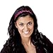 Hipsy Women's Adjustable NO SLIP Bling Glitter Headband Mixed Pack (Multiple Colors Sparkling Jewels 5pk)
