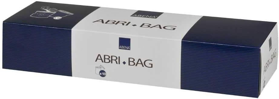 NRS Healthcare Abena Abri-Bag Incontinence Disposable Zip Lock Bag - 10 Pack