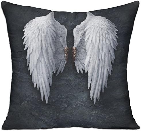 Awesome Broken Angel Wings Fashion Decorative Throw Pillow Deluxe Pillows 18" X 18"