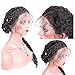 Dolago 360 Lace Frontal Wig Loose Curly Wave for Black Women Pre Plucked with Baby Hair, Glueless 180% Density 360 Lace Front Wig Brazilian Virgin 100% Human Hair Wigs Natural Color(Loose Wave,20inch)