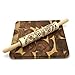 Engraved PAISLEY pattern Embossing Rolling Pin for cookies