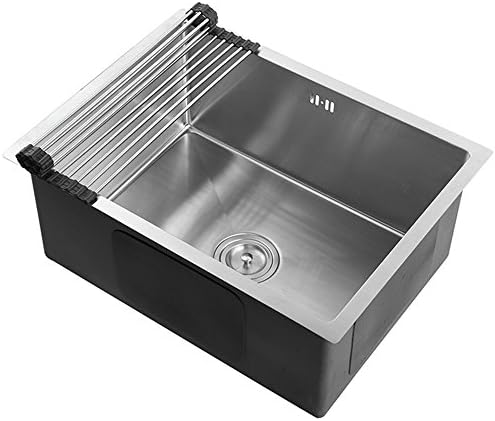 Homelava キッチンシンク キッチン用流し台 台所の流し台 手作りシンク 304ステンレス製流し台 Hm6045