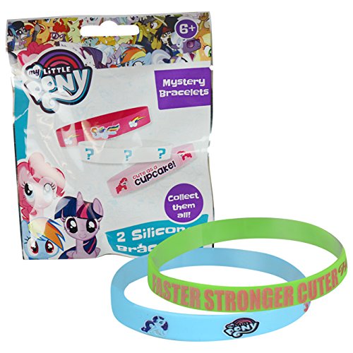 My Little Pony Mystery Bracelet Blind Bag, 2 Silicone Bracelets per bag